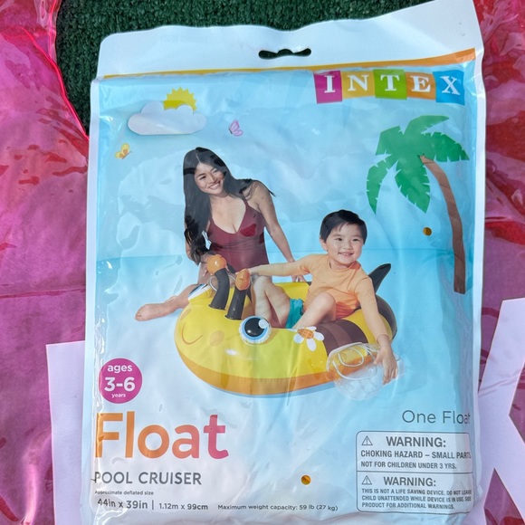 Intex Yellow Pool Cruiser Float - Picture 1 of 1